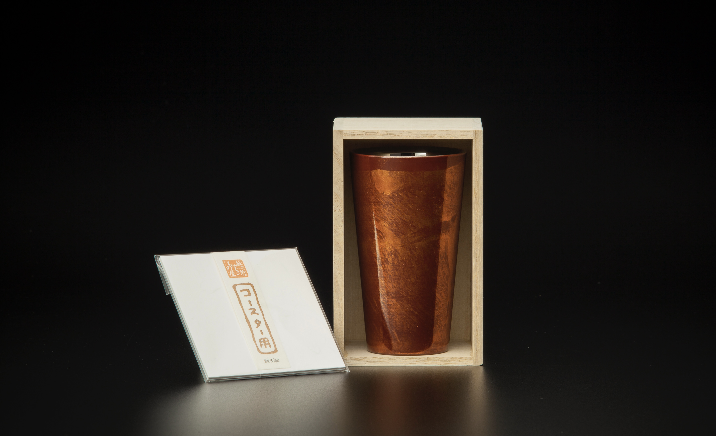 山中 TSUMUGI 蓋付椀 千鳥 black – 漆器 高翆